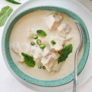 instant pot white chicken korma