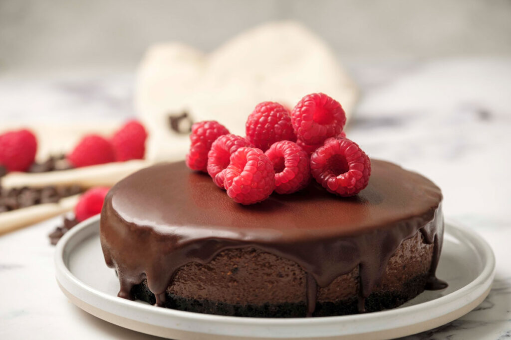 Instant Pot Chocolate Cheesecake