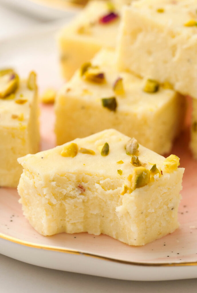 Instant Pot Kalakand (Indian Milk Cake)