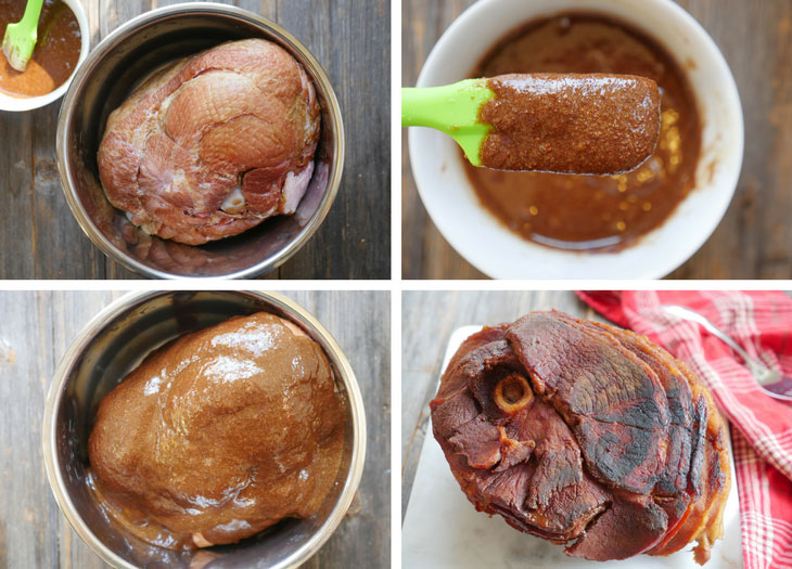 How to make ham in an Instant Pot - by ashley of myheartbeets.com