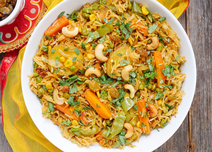 Instant Pot Vegetable Biryani