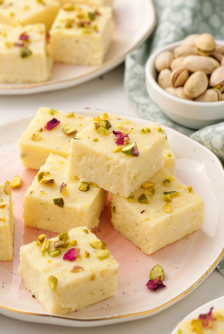 Instant Pot Kalakand (Indian Milk Cake)