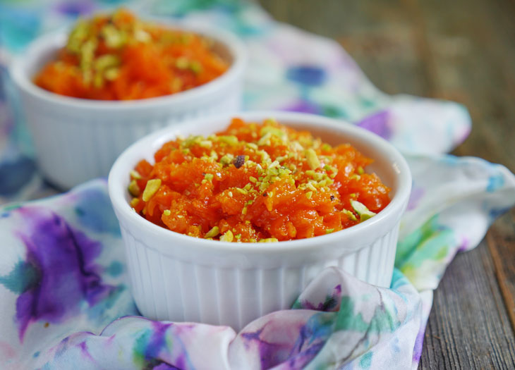 Instant Pot Gajar Halwa - carrot pudding 