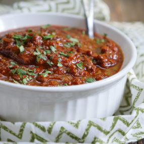 Instant Pot Sloppy Joe Meat by Ashley of MyHeartBeets.com