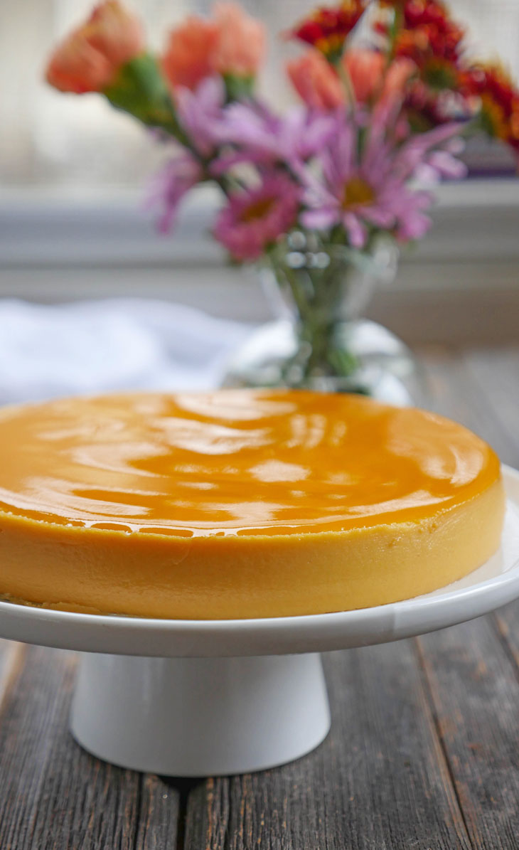 3-ingredient Mango Cheesecake