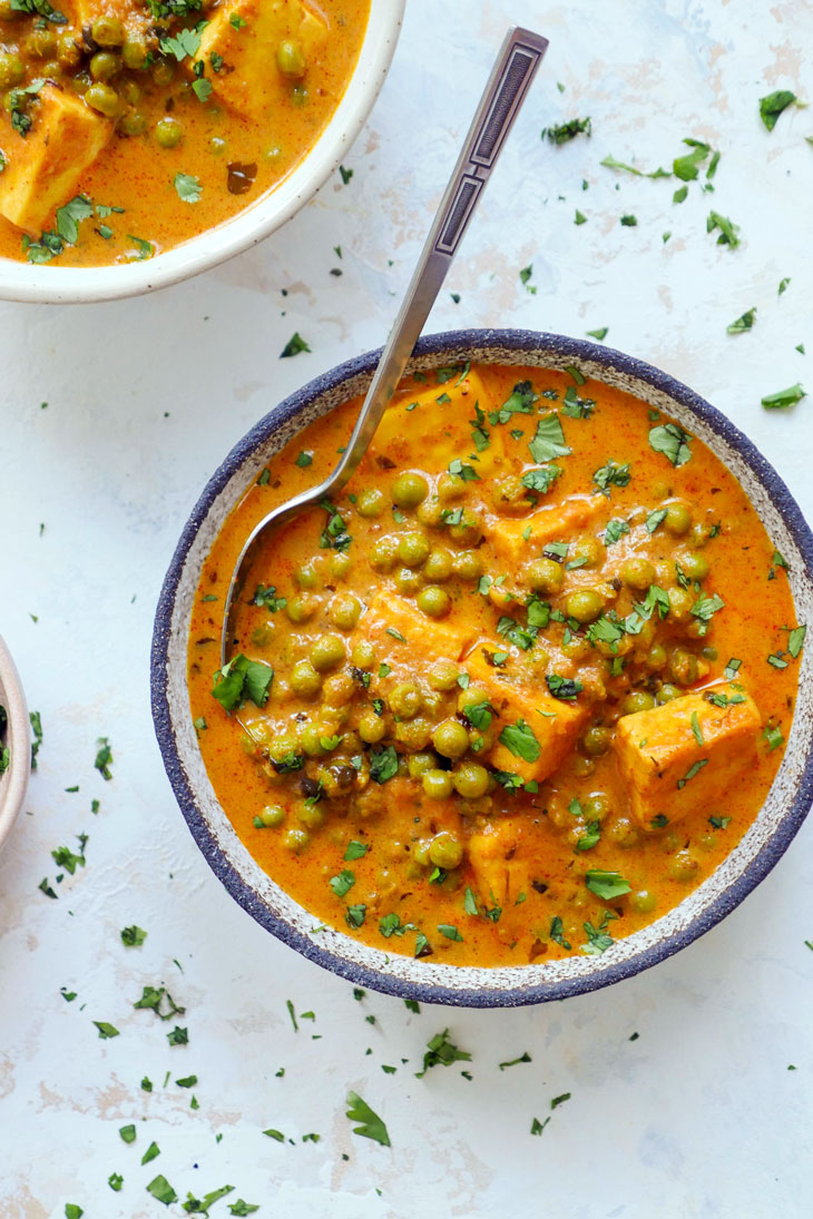 mattar paneer