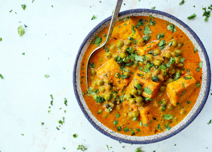 mattar paneer