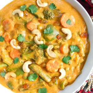 Instant Pot Vegetable Korma