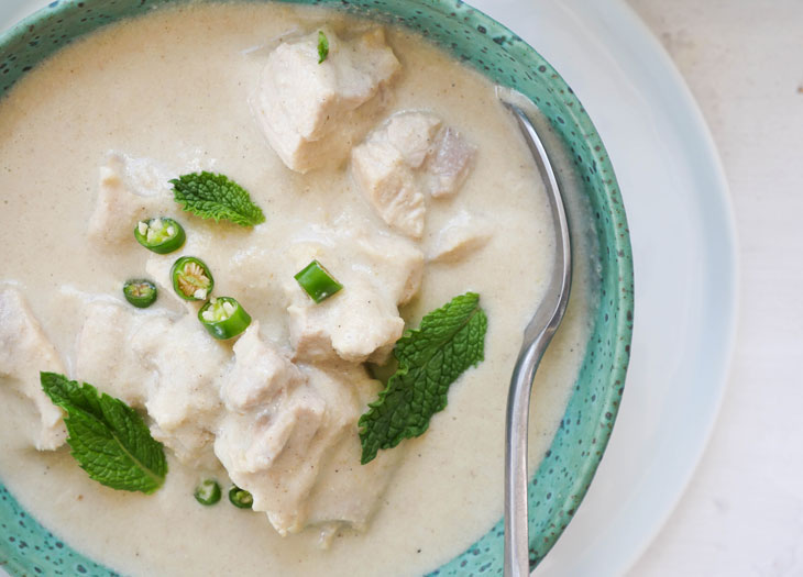 instant pot white chicken korma