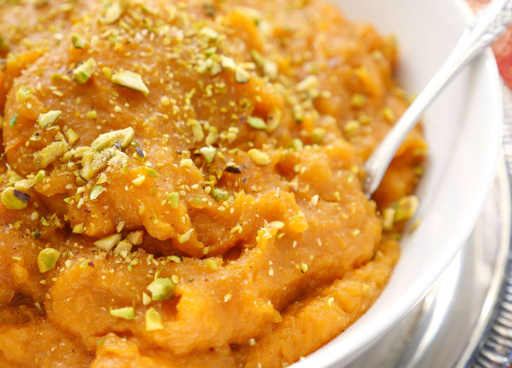 instant pot sweet potato halwa