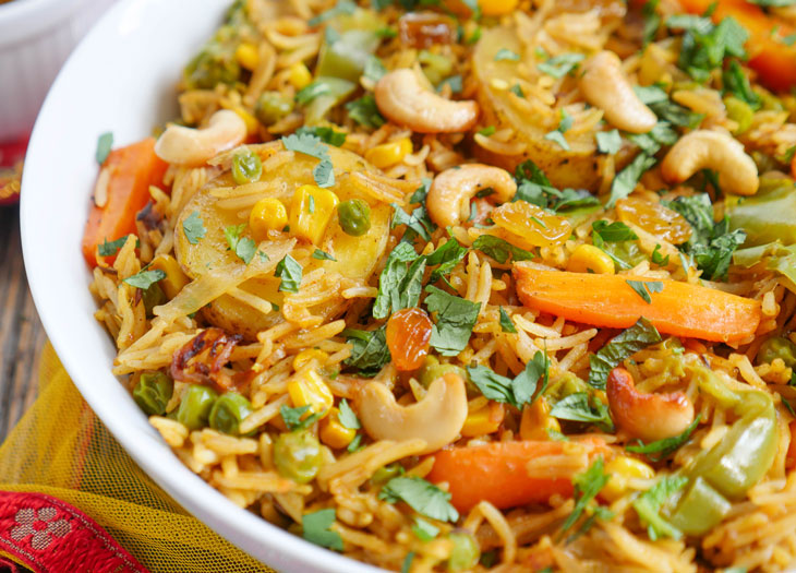 Instant Pot Vegetable Biryani