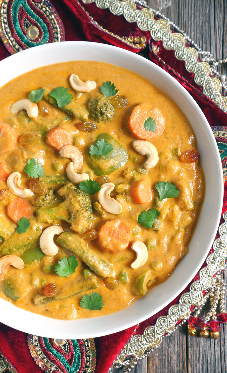 Instant Pot Vegetable Korma