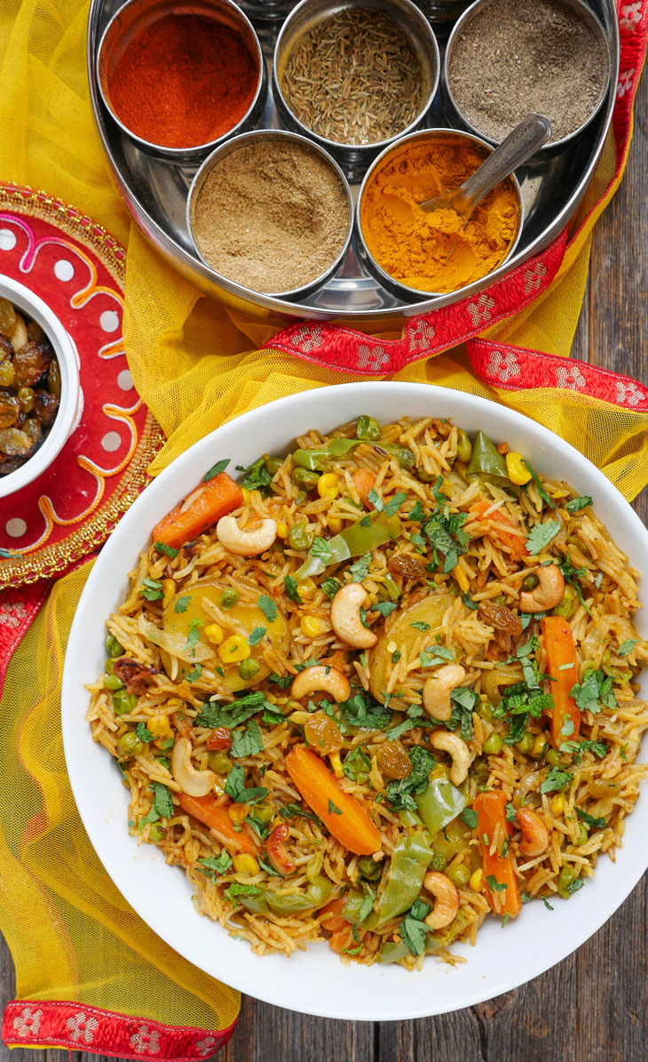 Instant Pot Vegetable Biryani