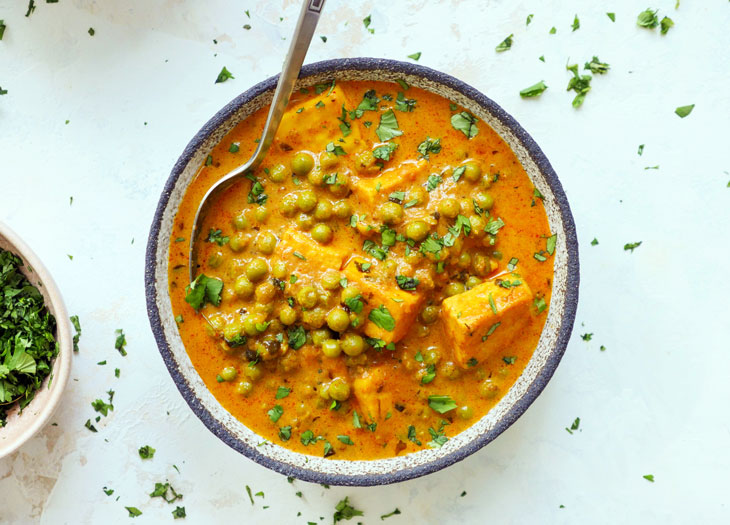 mattar paneer