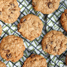 Oatmeal Raisin Lactation Cookies by Ashley of MyHeartBeets.com