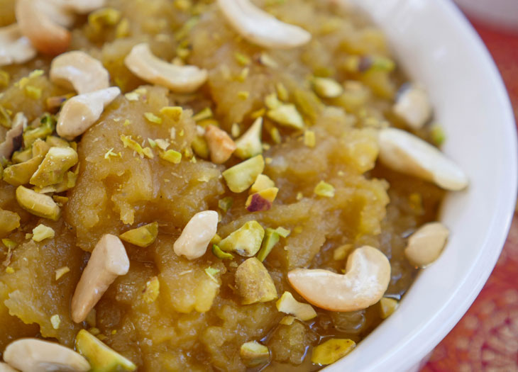 instant pot moong dal halwa