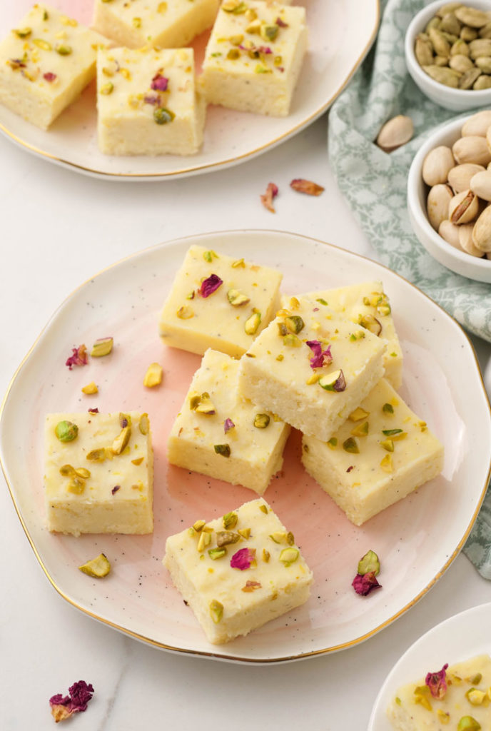 Instant Pot Kalakand (Indian Milk Cake)