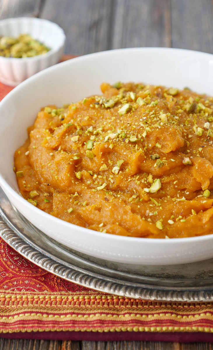 instant pot sweet potato halwa