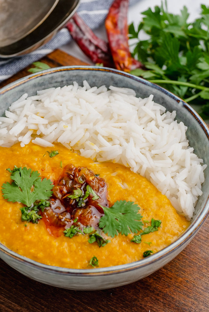 instant pot dal tadka